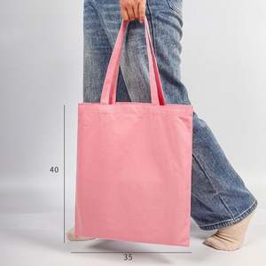 Bolsa de Tela Moderna Personalizada de 12oz 35X40CM, Impresa con Serigrafía, en Blanco, Ecológica, para Compras, Promocional, Sin Cierre - Product Image 3