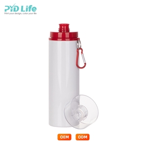 PYD Life 750ml Botella <span class=keywords><strong>de</strong></span> agua deportiva <span class=keywords><strong>de</strong></span> aluminio personalizada Vaso <span class=keywords><strong>de</strong></span> sublimación con tapa roja - Product Image 4