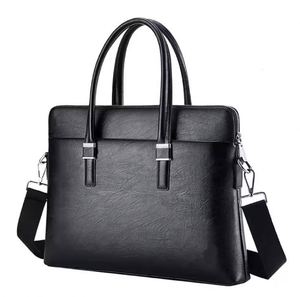 Muestra gratuita de bolso bandolera de oficina, maletín de poliéster PU, bolso de negocios para hombre - Product Image 1
