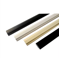 Barre de séparation décorative en aluminium, barres de sécurité en aluminium pour fenêtres, barre géorgienne pour vitrage isolant de fenêtres et portes