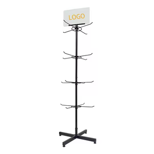 Custom Food Feed <span class=keywords><strong>Store</strong></span> Fixtures Wettbewerbs fähiger Preis Einstellbarer Metall Black Stand <span class=keywords><strong>Pet</strong></span> Shop Display Rack - Product Image 1