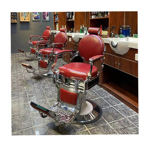 Silla de peluquero <span class=keywords><strong>Minerva</strong></span> para hombres mayores, bomba hidráulica reclinable, cuero sintético para barbería y taller - Product Image 5