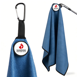 Toalla de Golf de Microfibra con Diseño Sublimado, Toalla Deportiva de Lujo Transpirable con Logotipo Personalizado, Venta al Por Mayor - Product Image 1