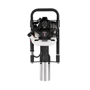 2-Stroke Pile Driver Gas Powered vibro hammer pile driver with 100mm adapter 1pc 60-78mm sleeves