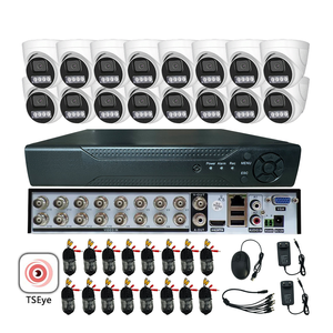 TSEye 16CH CCTV <b>Camera</b> System Home Indoor Security <b>Camera</b> 5MP HD Full Color Night Vision Analog <b>Camera</b> Surveillance DVR XVR Kit - Product Image 1