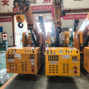 טלסקופי בום זחילה מנוף 3טון דיזל כל שטח שטח העכביש גגור עמיד גומי מסלול הרמת מקסימום 10 מ 'העכביש - Product Image 2