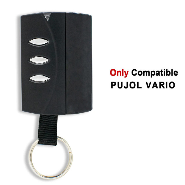 Rolling Code Remote Control Garage Door Remote Control Only Work for PUJOL VARIO 433.92MHz