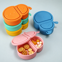 Vente en gros de gadgets de cuisine personnalisés Boîte à lunch réutilisable de qualité alimentaire en silicone souple écologique Conteneur classique Boîte à lunch sous vide