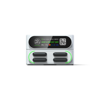 Station de location de batteries externes avec WiFi, 6000 mAh, charge rapide, station d'alimentation portable