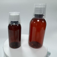Bouteille vide complète de 80 ml et 90 ml la plus vendue avec étiquettes, boîtes, bouchons CRC avec anneaux et manuels d'utilisation