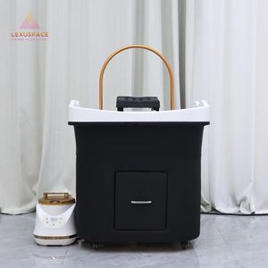 Diseño moderno Económico Spa Head Spa Bed con lavabo de lavado de cabello desmontable para salones de belleza y uñas - Product Image 6