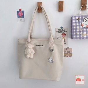 Sacs de shopping en toile écologique avec logo personnalisé, bleu/noir/rose/blanc avec poignée et fermeture éclair, vente en gros - Product Image 6