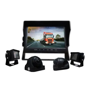 Sistema de monitor de marcha atrás para coche, grabadora de Monitor AHD de 7 pulgadas con tarjeta sd de almacenamiento, cámara LCD, fabricante