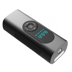 Mobile <b>Car</b> Air Pump Digital Display Tire Inflator 12V 80W Fast <b>Inflate</b> Single Cylinder LCD Screen - Product Image 5