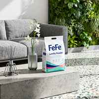 Détergent en poudre concentré FeFe jetable écologique, parfum lavande et citron, haute mousse, détachant puissant