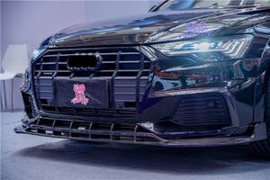 Nuovo prodotto kit corpo in fibra di carbonio per <span class=keywords><strong>Audi</strong></span> <span class=keywords><strong>A6</strong></span> <span class=keywords><strong>AllRoad</strong></span> <span class=keywords><strong>A6</strong></span> <span class=keywords><strong>Allroad</strong></span> gonna laterale spoiler diffusore pala anteriore in fibra di carbonio - Product Image 3