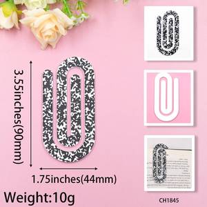 Tùy chỉnh Acrylic Bookmark và giấy <span class=keywords><strong>clip</strong></span> cho khả năng hiển thị tổ chức thăng hoa đã sẵn sàng - Product Image 5