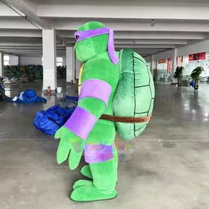 2.2 मीटर पैदल चलने कस्टम प्लग फरेबल नीरजा टटल मस्कट पोशाक प्रभाव बिक्री के लिए कार्टून एनीमेशन शैली पोशाक - Product Image 3