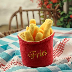 Juguetes de Peluche Creativos de Dibujos Animados <span class=keywords><strong>2026</strong></span>, Nuevos Juguetes Electrónicos para Perros con Sonido de Papas Fritas, Suministros para Mascotas al por Mayor - Product Image 2