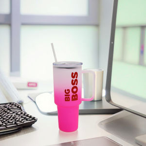 Vaso de vidrio de 40oz con tapa de plástico y vaso de vidrio reutilizable con pajita, <span class=keywords><strong>botella</strong></span> de <span class=keywords><strong>agua</strong></span> Big <span class=keywords><strong>boss</strong></span>, vaso de vidrio para jugo - Product Image 5