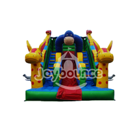 Toboggan gonflable commercial de haute qualité, toboggan gonflable géant pour l'extérieur, toboggan gonflable commercial