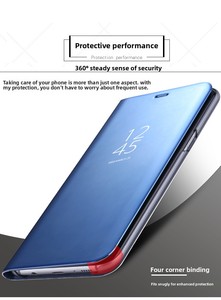 Carcasa Inteligente con Espejo y Logotipo Personalizado del Fabricante Original para <span class=keywords><strong>Samsung</strong></span> Serie A54 A56 y S25 S24 Ultra con Servicio de Marca Privada - Product Image 4