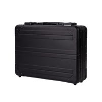 Estuche de Almacenamiento para Relojes de Aleación de Aluminio con Forro Antiarañazos, Disponible en Muestra, Caja de Transporte Portátil, Admite Tamaño y Color Personalizados