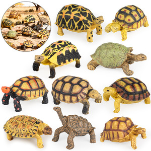 Giocattoli per bambini yxs, modelli di animali realistici in plastica solida, tartaruga, elefante, animale marino, stella, coccodrillo. - Product Image 5