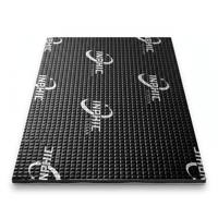 Tapis insonorisant pour voiture Inphic 2 mm, caoutchouc butyle, feuille d'aluminium, plaque anti-vibration pour voiture, accessoires de voiture