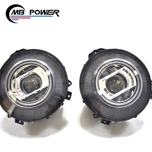 Classe G W463 tête lumières pour classe G W463 G500 G550 G55 G63 l'ancien au nouveau lampes frontales 2008-2018y argent - Product Image 2
