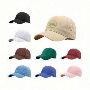 Gorra de Béisbol Personalizada de 5 Paneles con Logotipo Impreso, Perforada con Corte Láser, Impermeable, Deportiva, Tipo Trucker - Product Image 5