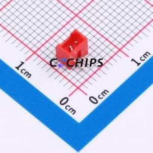 ZX-MX1.25-2PWZ-R Wire-to-Board Pin Header Bent Lead Through Hole,P=1.25mm 1x2P 1.25mm Right Angle Insert PicoBlade (MX 1.25) - Product Image 1