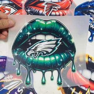 แผ่นรีดร้อนคุณภาพสูง ลายทีม NFL แบบ DTF พร้อมรีด ติดเสื้อยืด - Product Image 5