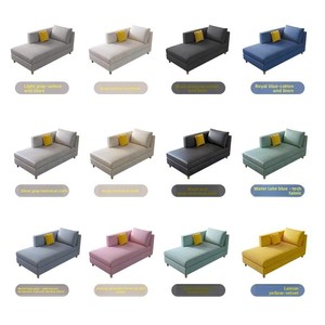<span class=keywords><strong>Minsu</strong></span> Apartment Hotel Edler Sessel Sofa Gästezimmer Schlafzimmer Moderner Einfacher Freizeitstuhl Bequemer Liegestuhl mit Holzfußstütze - Product Image 2