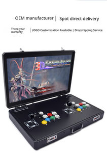 <span class=keywords><strong>Console</strong></span> di Gioco <span class=keywords><strong>Arcade</strong></span> Portatile Pieghevole con Doppio Joystick da 24 Pollici, 128G, Macchina All-in-One per Combattimenti - Product Image 5