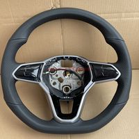 Palettes de changement de vitesse rouges personnalisées avec volant en cuir pour Golf 8 ARTEON Passat B8 ID3 ID4 DOS