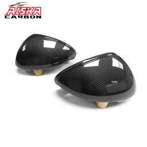 Aiska ฝาครอบกระจกคาร์บอนไฟเบอร์ด้านข้าง, อุปกรณ์เสริมสำหรับกระจกหลัง95B Porsche Macan 2014-2023 - Product Image 3