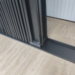 Diamante DE SEGURIDAD plegable de aluminio mosca insectos pantalla <span class=keywords><strong>hoja</strong></span> de malla de aluminio <span class=keywords><strong>doble</strong></span> puerta corredera - Product Image 3