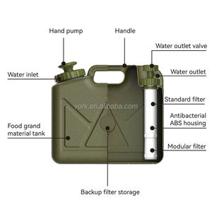 Youpin — réservoir d'eau filtre pour <span class=keywords><strong>Camping</strong></span> 15l, jerjercan Portable pour randonnée et <span class=keywords><strong>Camping</strong></span>-car - Product Image 1