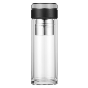 Magnetic Tea Cup Double Walled Glass With Filter Temperature Display Business Gift Set Single Cup - Product Image 3