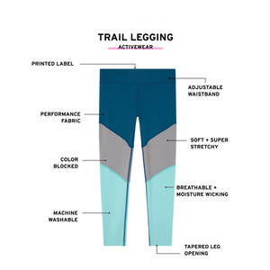 Pantalon de Jogging en Polyester pour fille, <span class=keywords><strong>Legging</strong></span> imprimé personnalisé, extensible, respirant, à séchage rapide, vêtement de danse, de Yoga, tendance quantité minimale de commande - Product Image 6