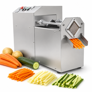Machine de dé<span class=keywords><strong>coupe</strong></span> électrique automatique pour légumes, pommes de terre, concombres, taro, <span class=keywords><strong>julienne</strong></span>, frites, trancheuse et hachoir à fruits - Product Image 1