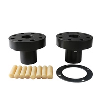 Accouplement à broches élastiques en acier 45 HL, Nylon 66 LX, pour moteur de pompe à eau, moteur de ventilateur TL, roue dos à dos ZL