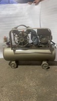 Compresseur d'air à piston portable YiBang 2,2 kW 3 CV 250 L/min 8 bars AC 220 V 50 Hz monophasé avec réservoir de 230 L, refroidi par air, entraînement par courroie