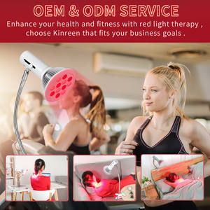 Kinreen Lampu Inframerah Lampu Terapi, Cahaya Led 54W 660Nm 850Nm Pereda Nyeri - Product Image 4