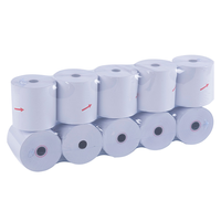 Rouleau de papier thermique au meilleur prix, 55 g/m², longueur 62 mètres, excellente qualité d'image