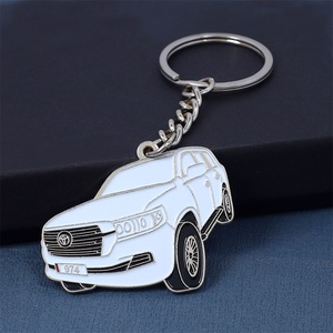 Trung Quốc tùy chỉnh kim loại <span class=keywords><strong>Keyring</strong></span> 2D/3D xe Móc chìa khóa - Product Image 2