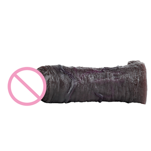 SXXY Silikon Siyah Penis Kılıfı Erkek Penis Büyütme Toptan Seks Oyuncakları Geciktirici Boşalma Penis Uzatıcı Yetişkin Çiftler için Seks - Product Image 5