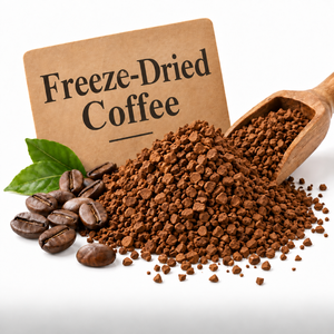 Caffè Istantaneo Liofilizzato all'Ingrosso per Forniture all'Ingrosso, Materiale per Bevande al Caffè Solubile per Caffetterie, Hotel e Distribuzione OEM/ODM - Product Image 1