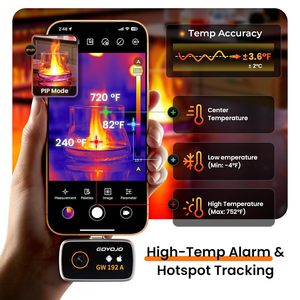 Caméra thermique GOYOJO pour Android 15 16 17, imagerie infrarouge 192x192, inspection électrique et HVAC pour la maison - Product Image 3